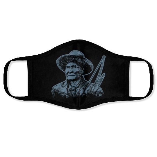 Geronimo Apache Native American Indian Warrior Face Masks