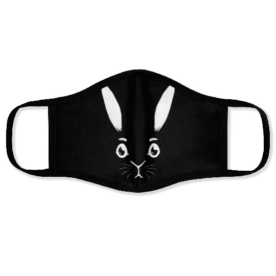 White Rabbit Face Masks