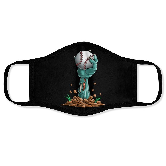 Zombie Hands Baseball Funny Halloween Horror Scary Face Masks