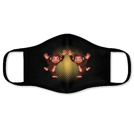 MONKEY - Two Face Masks