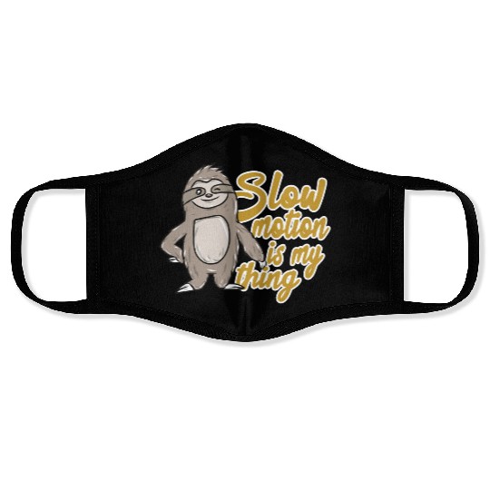 Sloth Animal Face Masks