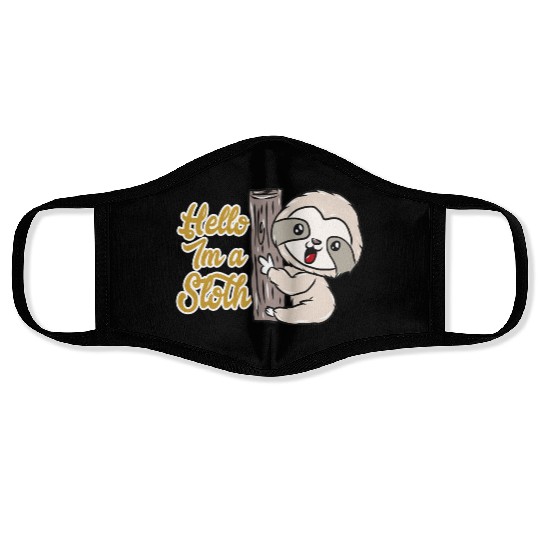 Sloth Animal Face Masks