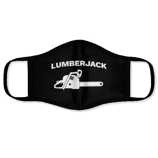 Chainsaw Lumberjack Face Masks