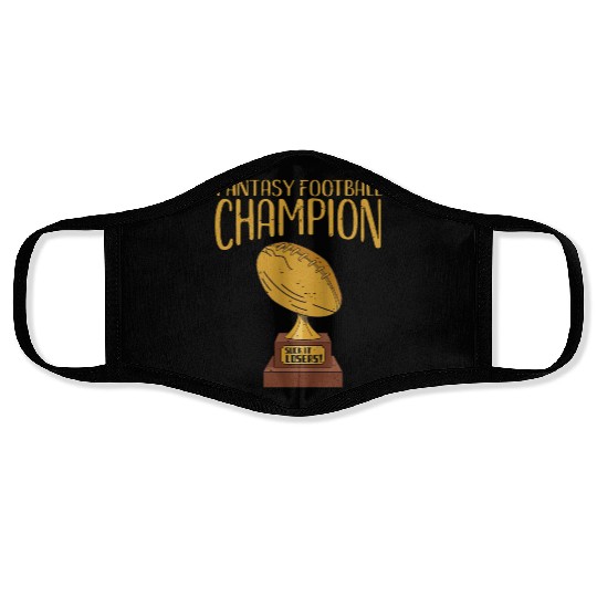 Fantasy football champion Face Masks