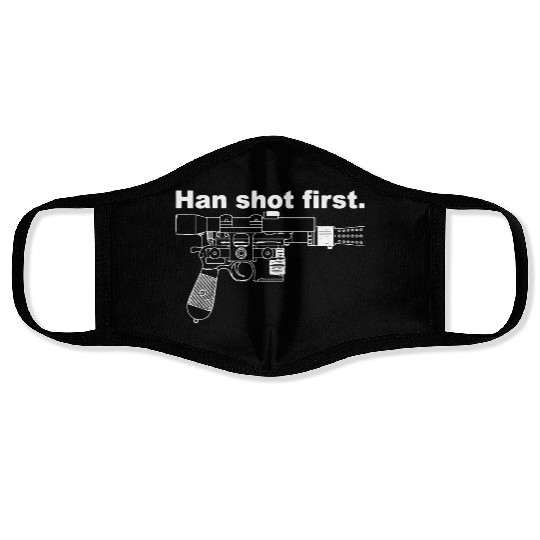 Han shot first Face Masks