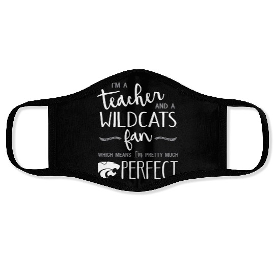 I Am A Teacher And A Wildcats Fan Which Means I Am Face Masks