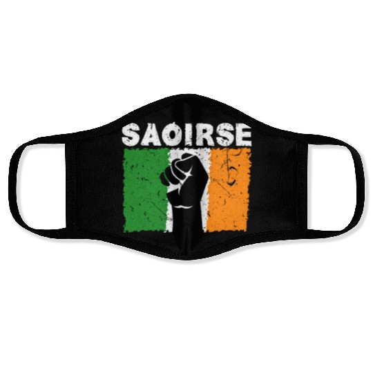 Saoirse Irish Republican Conservative Capitalist I Face Masks