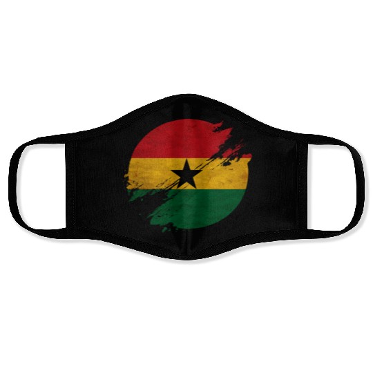 Ghana Circle Face Masks