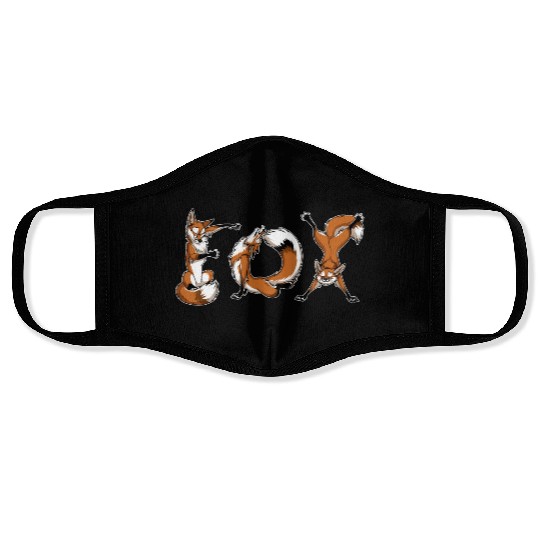 YOGA Foxes Face Masks