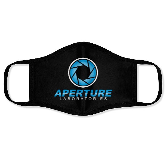 aperture laboratories Face Masks