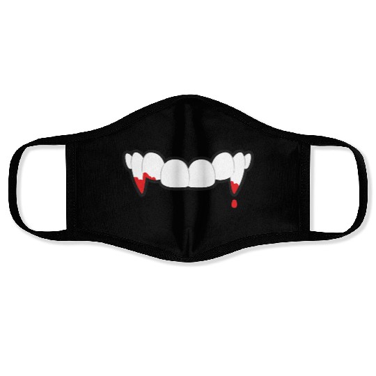 Halloween Vampire Teeth Mask Face Masks