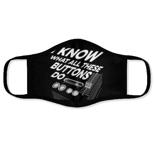 Detroit Techno House Music Festival Buttons EDM Face Masks