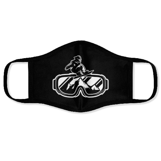 Snowboard Sportsmen Winter sports Face Masks