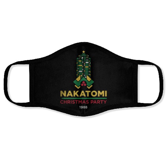 Die Hard Nakatomi Christmas Party 1988 Face Masks