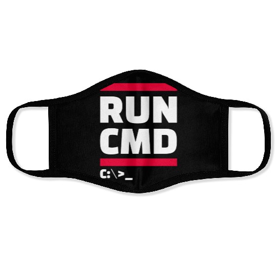 run cmd Face Masks