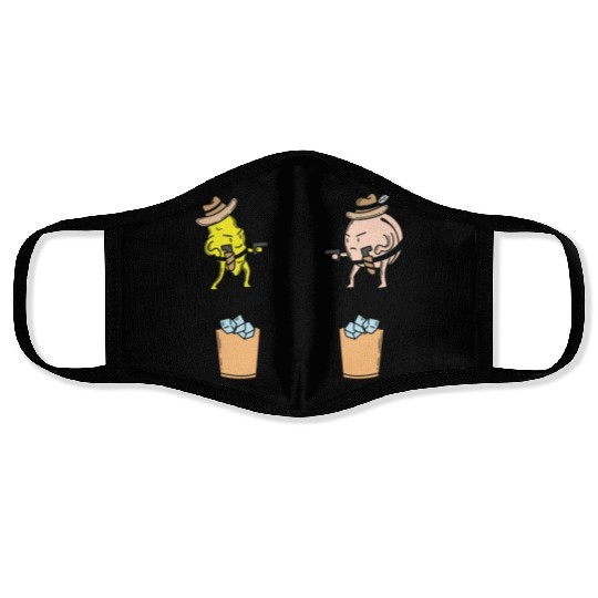 Iced Tea Lemon and Peach in the wild West Face Masks