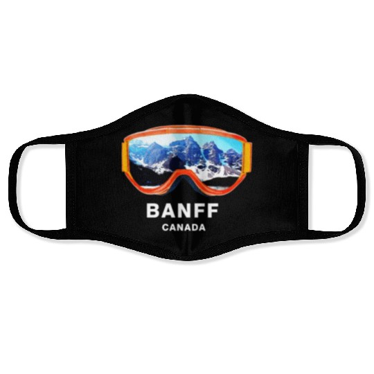 Banff National Park - Banff Canada Face Masks