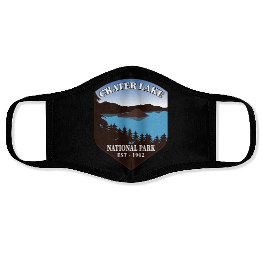 Crater Lake National Park Face Masks