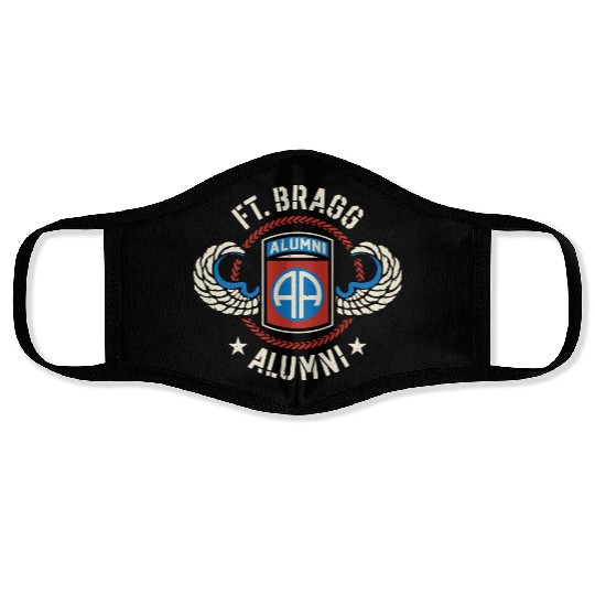 Ft Bragg Alumni Us Army 82Nd Airborne Division Par Face Masks