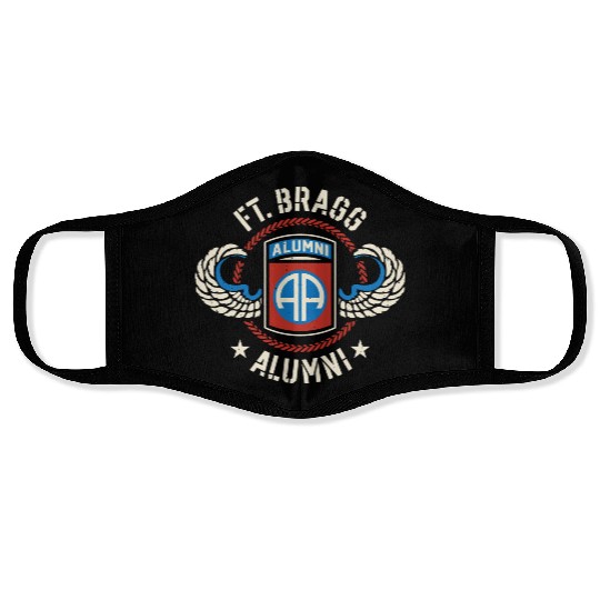 Ft Bragg Alumni Us Army 82Nd Airborne Division Par Face Masks