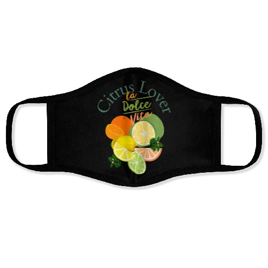 Citrus Lover la Dolce Vita Face Masks