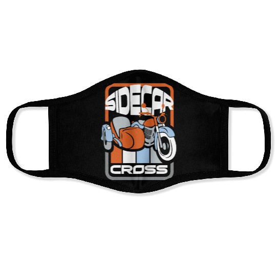 Sidecarcross Motocross Racing Sidecar Racer Face Masks