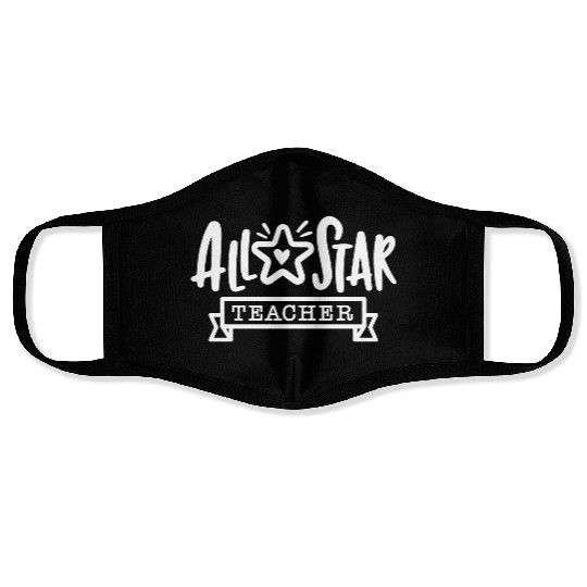 Teacher, teacher appreciation Face Masks