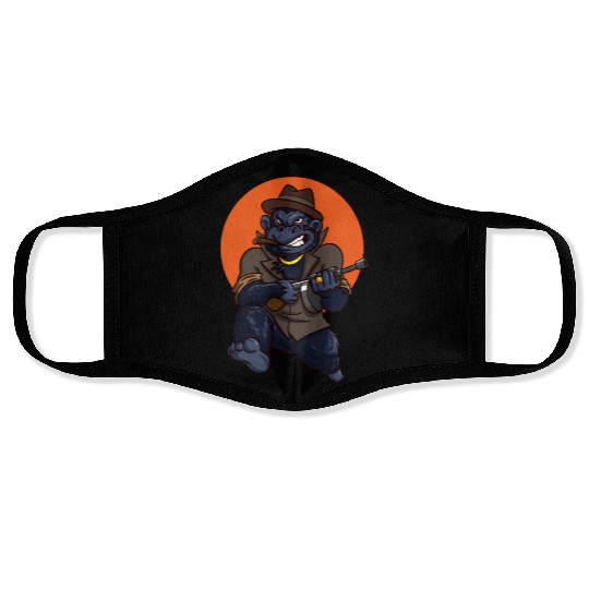 Animal Gorilla Kingpin Face Masks