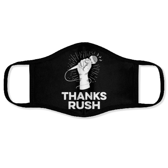 Forever a Ditto Head thanks rush- Rush Tribute Face Masks