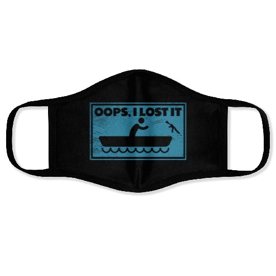 Boating Gun Oops I Lost it Weapons Pew Guns Face Masks