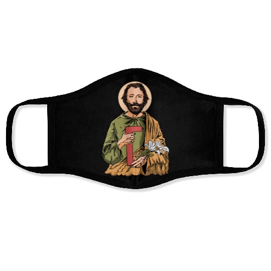 Saint Joseph Catholic Saint Face Masks