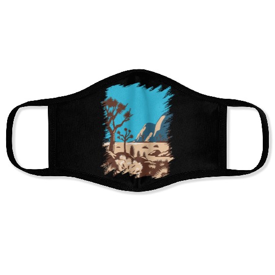 Joshua Tree National Park California Face Masks