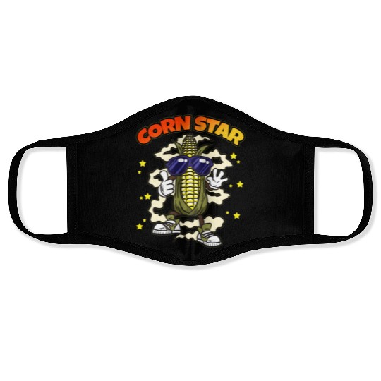 Corn Star Face Masks