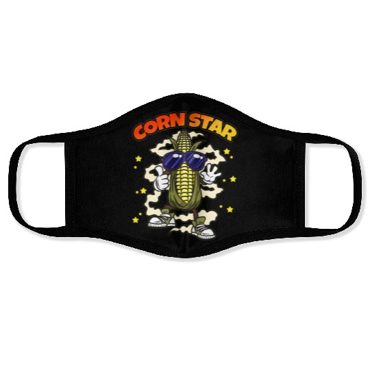 Corn Star Face Masks