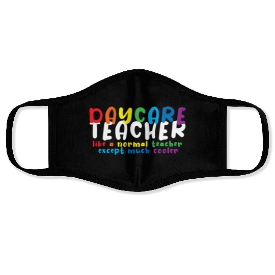 Daycare Teacher Daycare Provider Childcare Face Masks