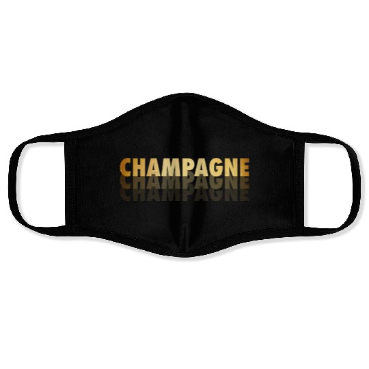 Champagne Face Masks