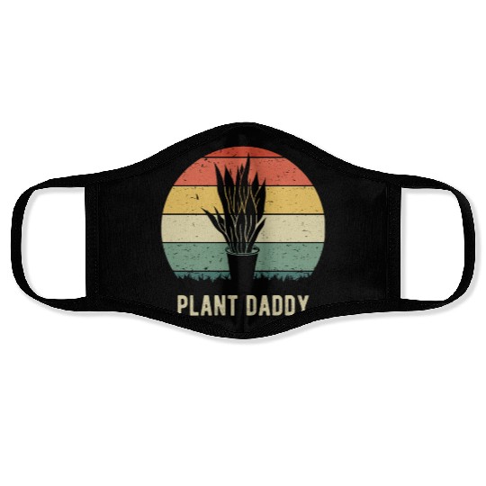 Plant Daddy VIII Face Masks