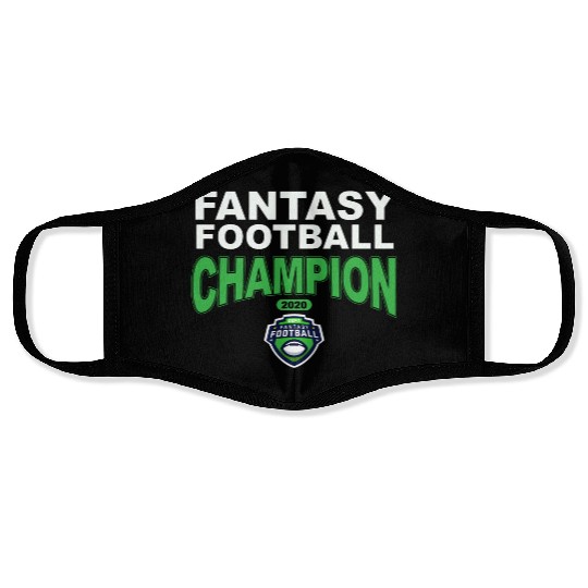 ESPN Fantasy Football Champion 2020 V3 1765 Face Masks