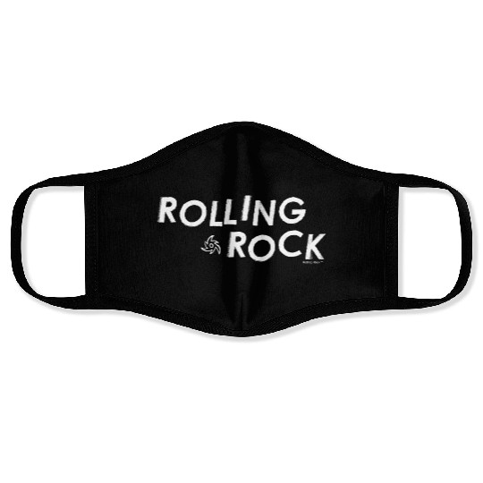 Rolling Rock (Logo) Face Masks