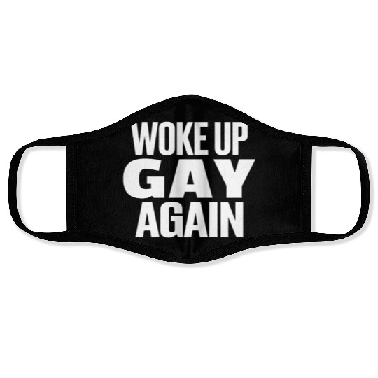 Gay Couple Homosexual LGBTQ Queer Pride Face Masks
