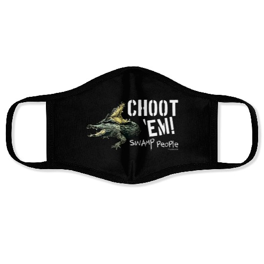 Swamp People Choot Em birthday christmas gift Face Masks