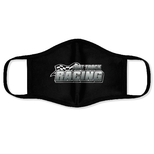 Dirt Track Car Racing Modified Racing Speedway png Face Masks