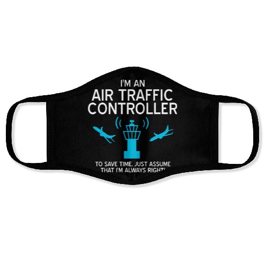 Air Traffic Controller ATC Air Traffic Control Face Masks