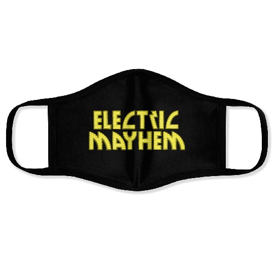 Electric Mayhem Face Masks