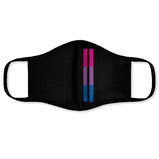 US Flag American LGBT Bisexual Funny Bi Pride Face Masks