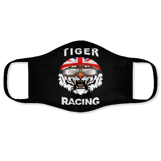 Tiger Racing Face Masks