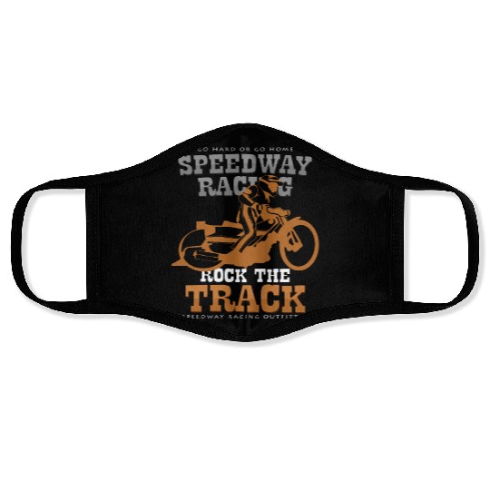 Speedway Face Masks