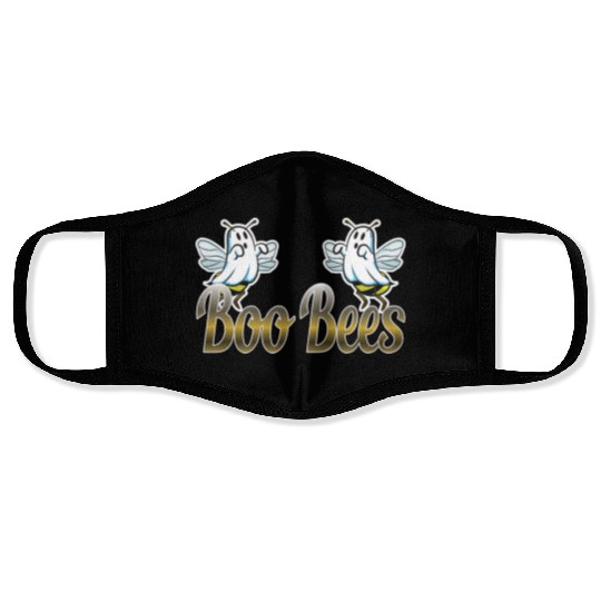 Boo Bees funny ambiguous gift Face Masks