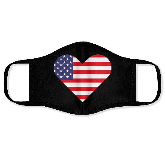 American Flag Face Masks