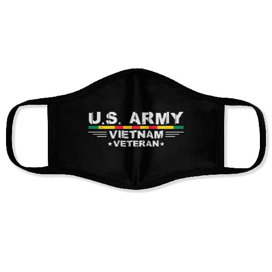 US Army Vietnam Veteran Soldier Face Masks